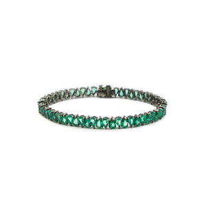 Emerald Wave Bracelet