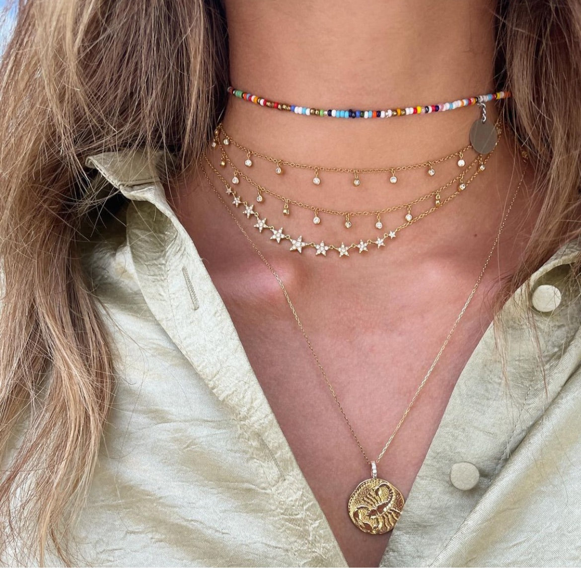 Zein Diamond Choker – STONE FINE JEWELRY - Main Image