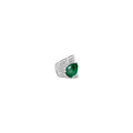 Emerald Pear Earcuff