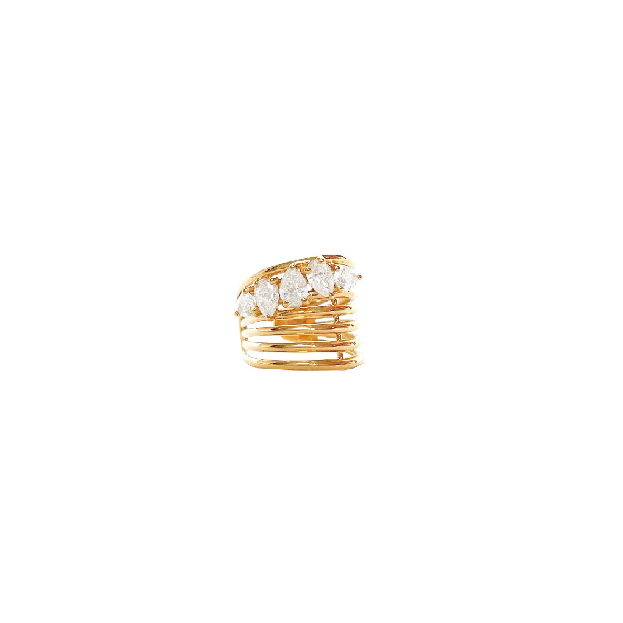 Mini Diamond Cluster Earcuff