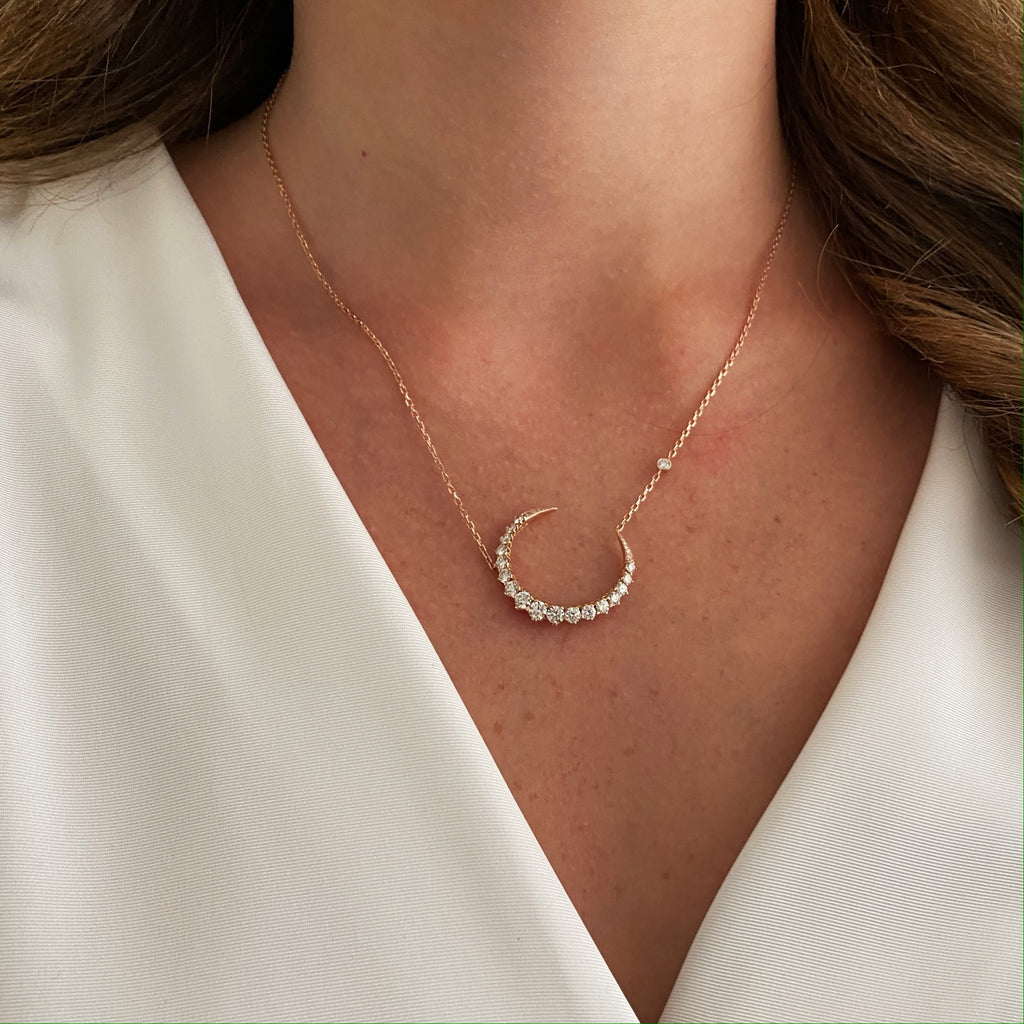 Hassnah Crescent Necklace