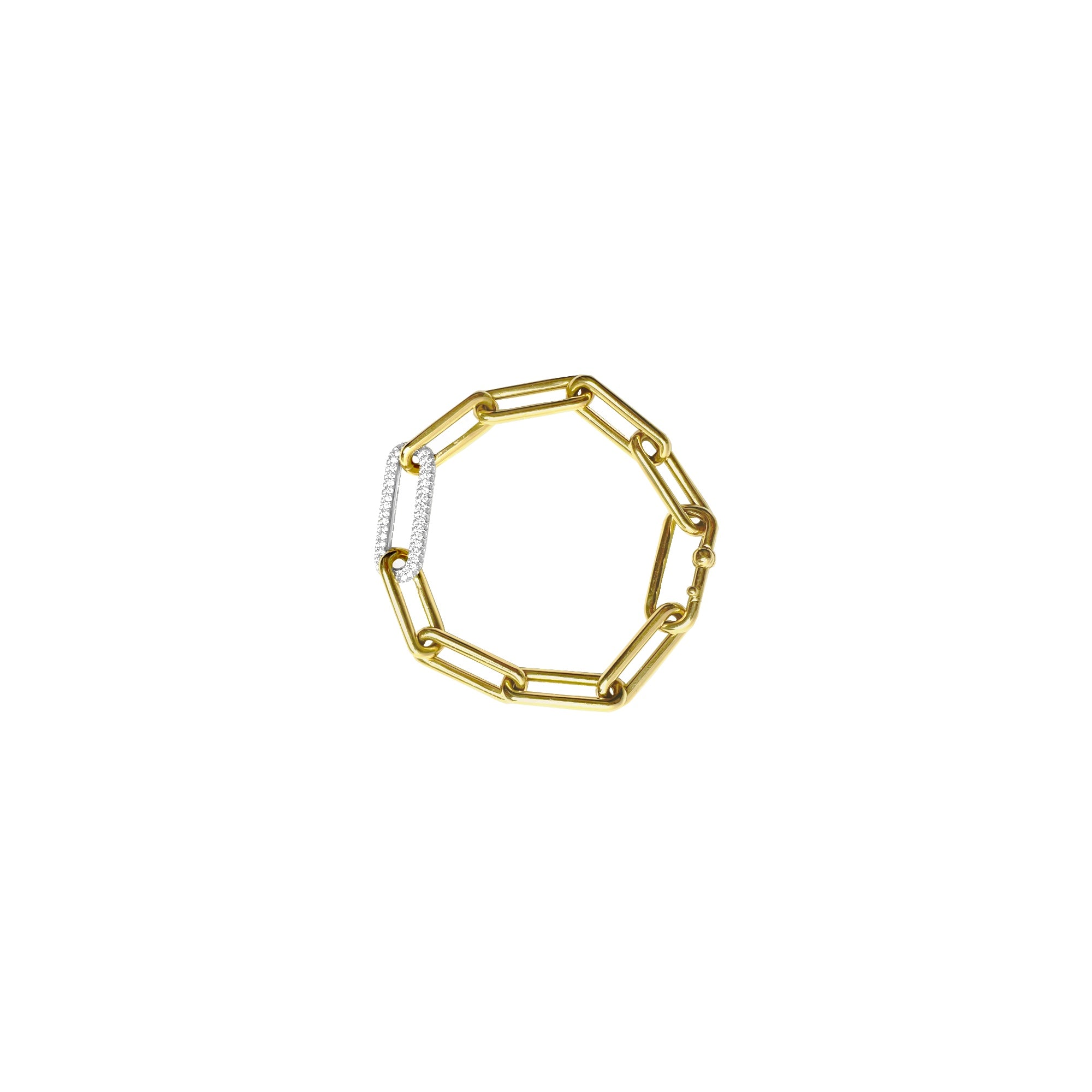 Swing Diamond Chain Bracelet