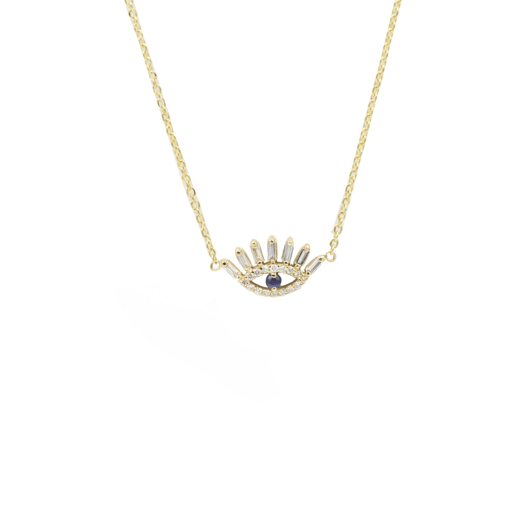 Mini Evil Eye Necklace
