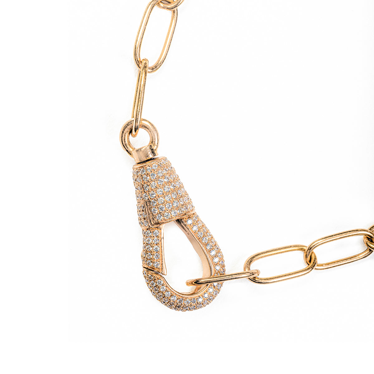 Eternity Diamond Lock Chain