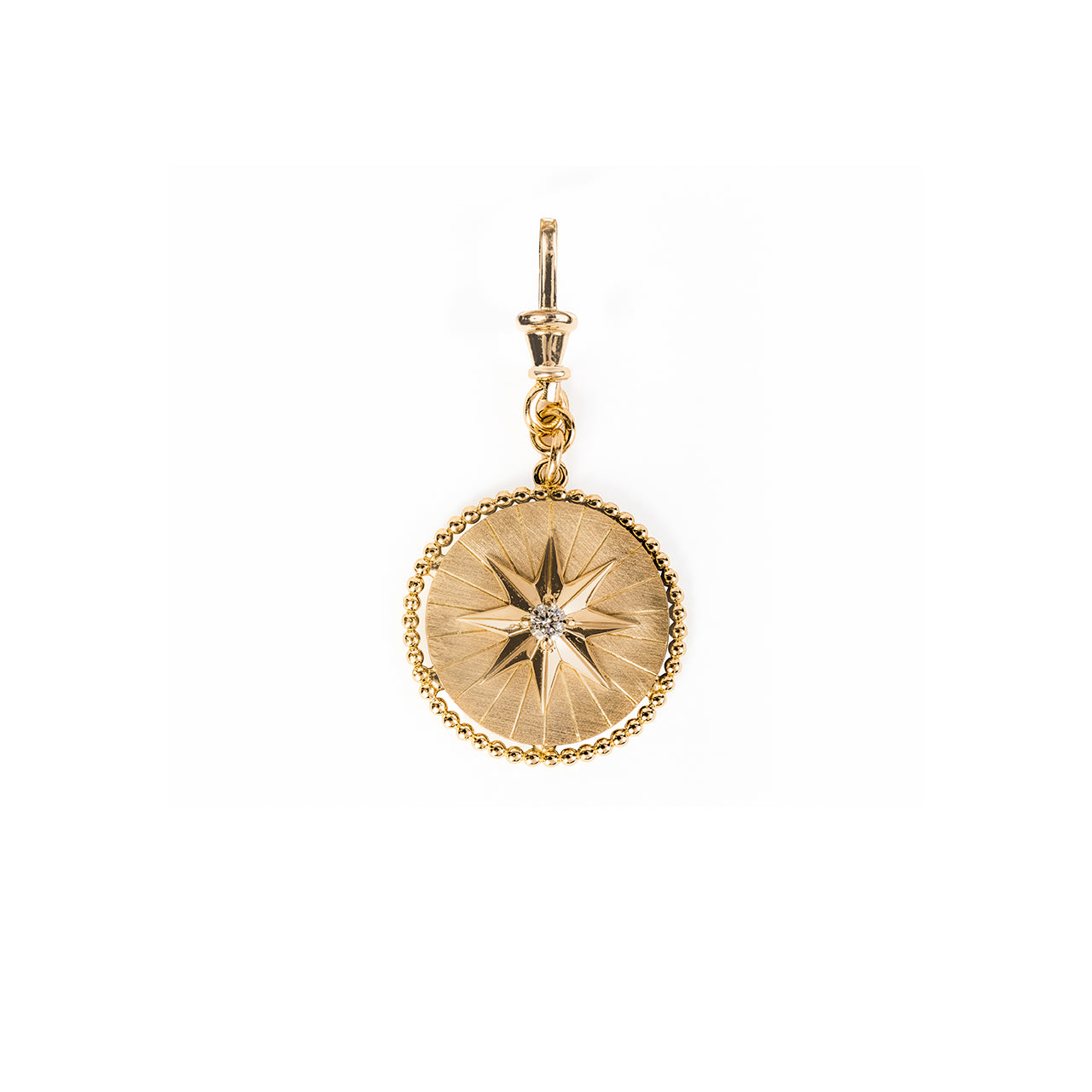 North Star Diamond Charm
