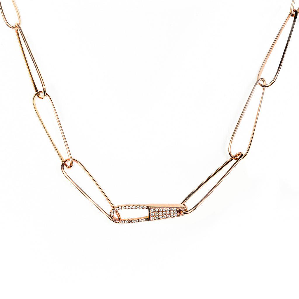 Sensuality Diamond Lock Chain