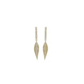 Leaf Hoop Earring