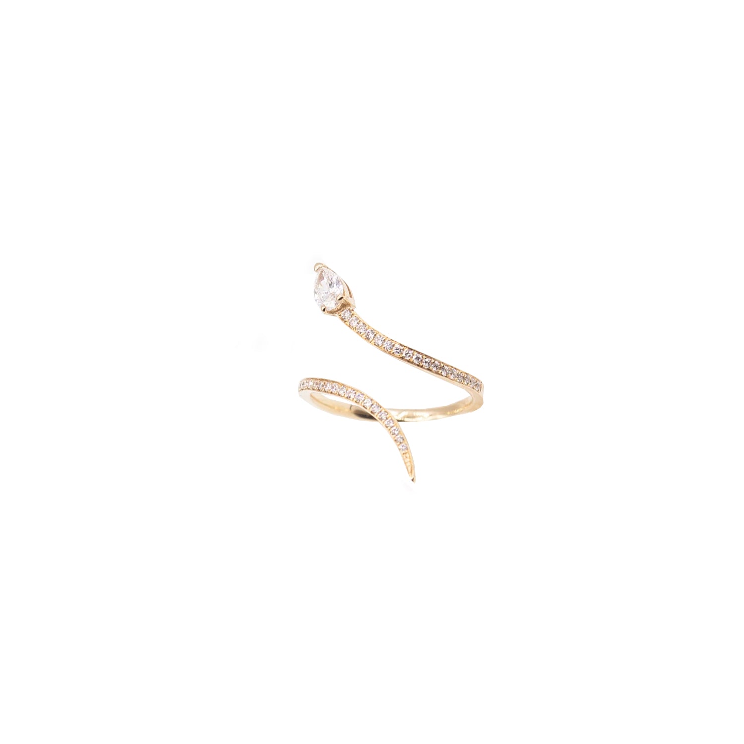 Transform Diamond Serpent Ring