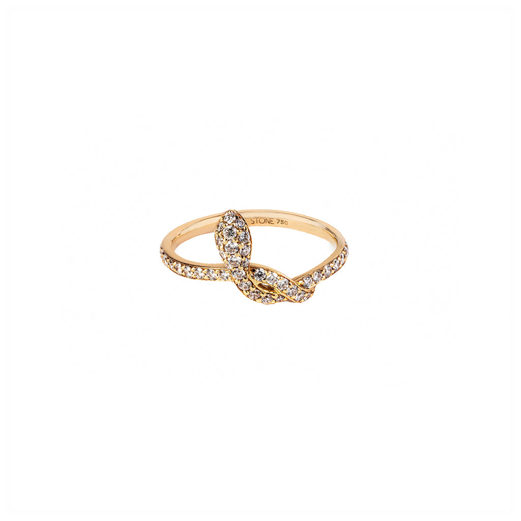 Twisted Snake Ring II