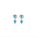 Turquoise Jacket Earring